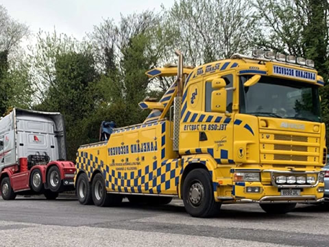 HGV breakdowns accident recovery